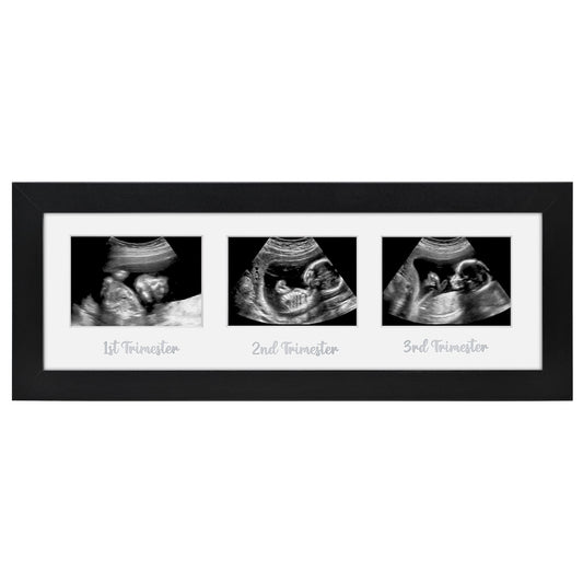 Signature Black Matted Engineered Wood Picture Frame