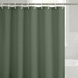 Shower Curtain 71x74, Water-Resistant, Hooks - Americanflat