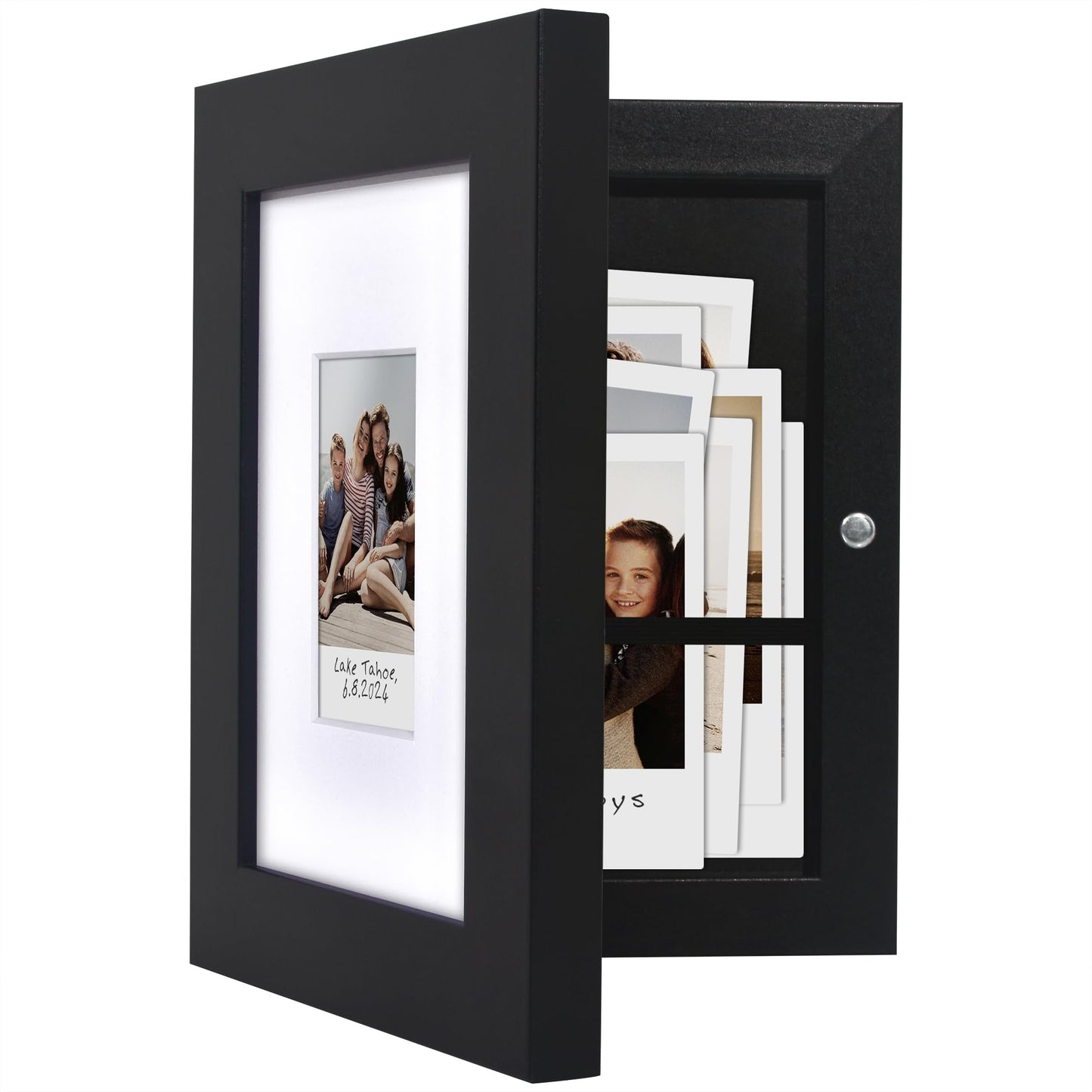 Storage Picture Frame | Quick Change Art Display | Front Opening | Internal Storage