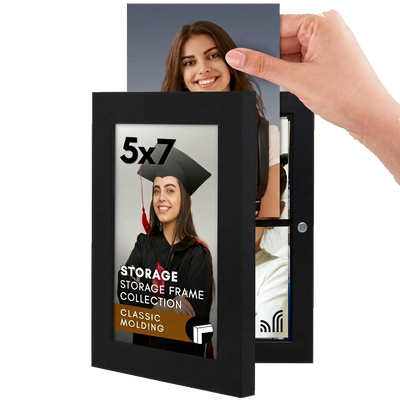 Storage Frame — 5x7 / Black / Unmatted