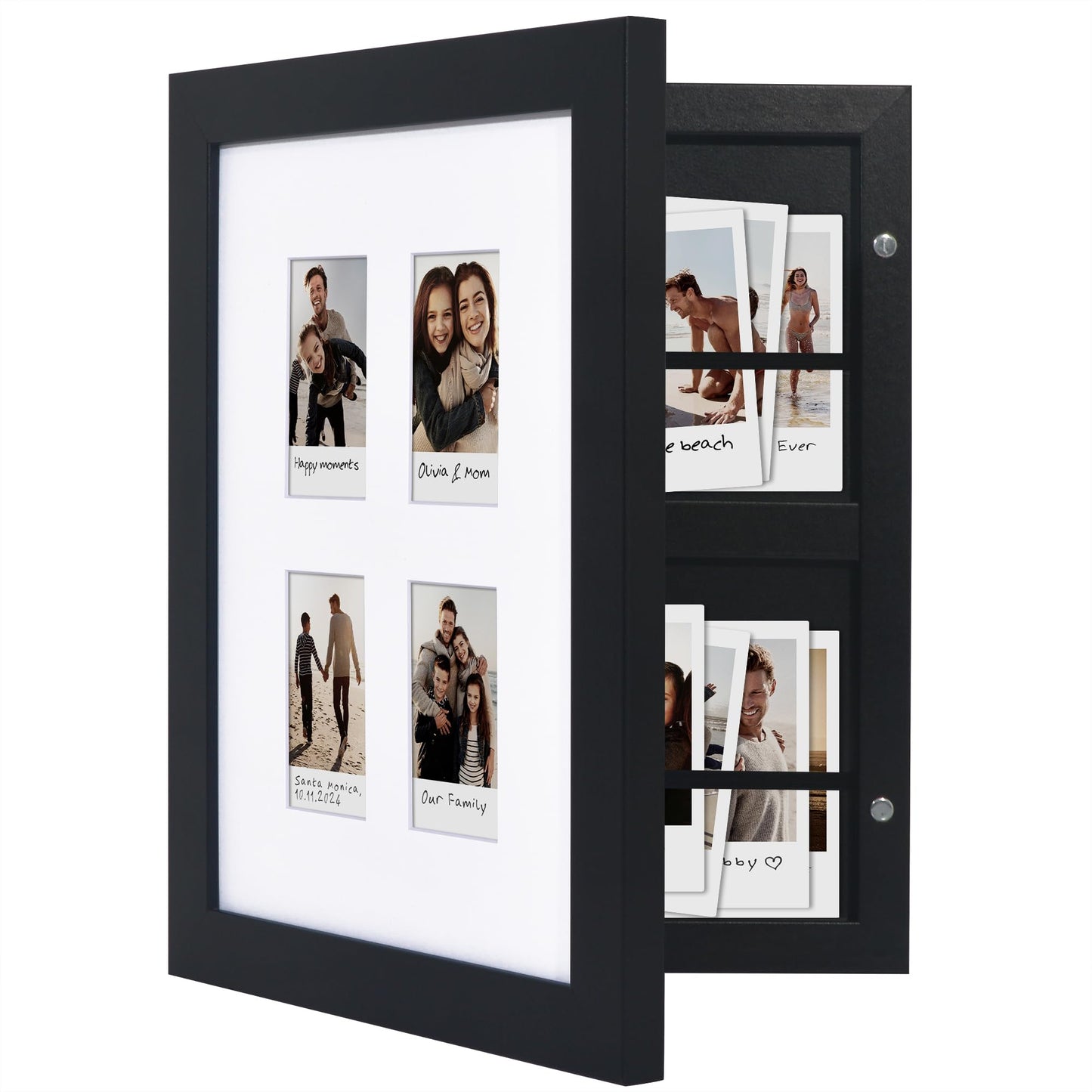 Storage Picture Frame | Quick Change Art Display | Front Opening | Internal Storage