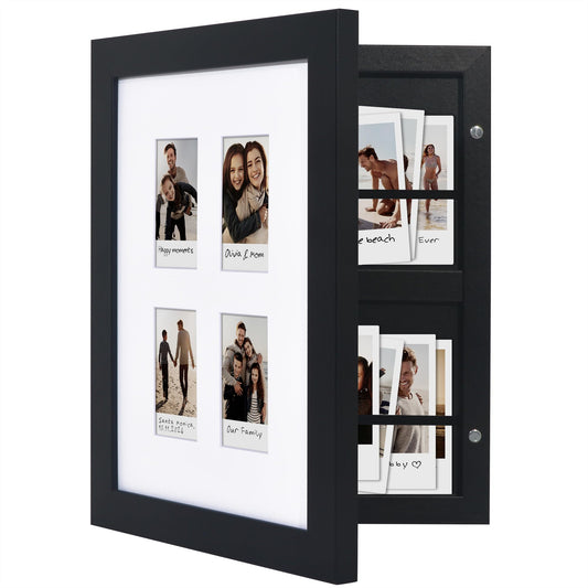 Storage Picture Frame | Quick Change Art Display | Front Opening | Internal Storage