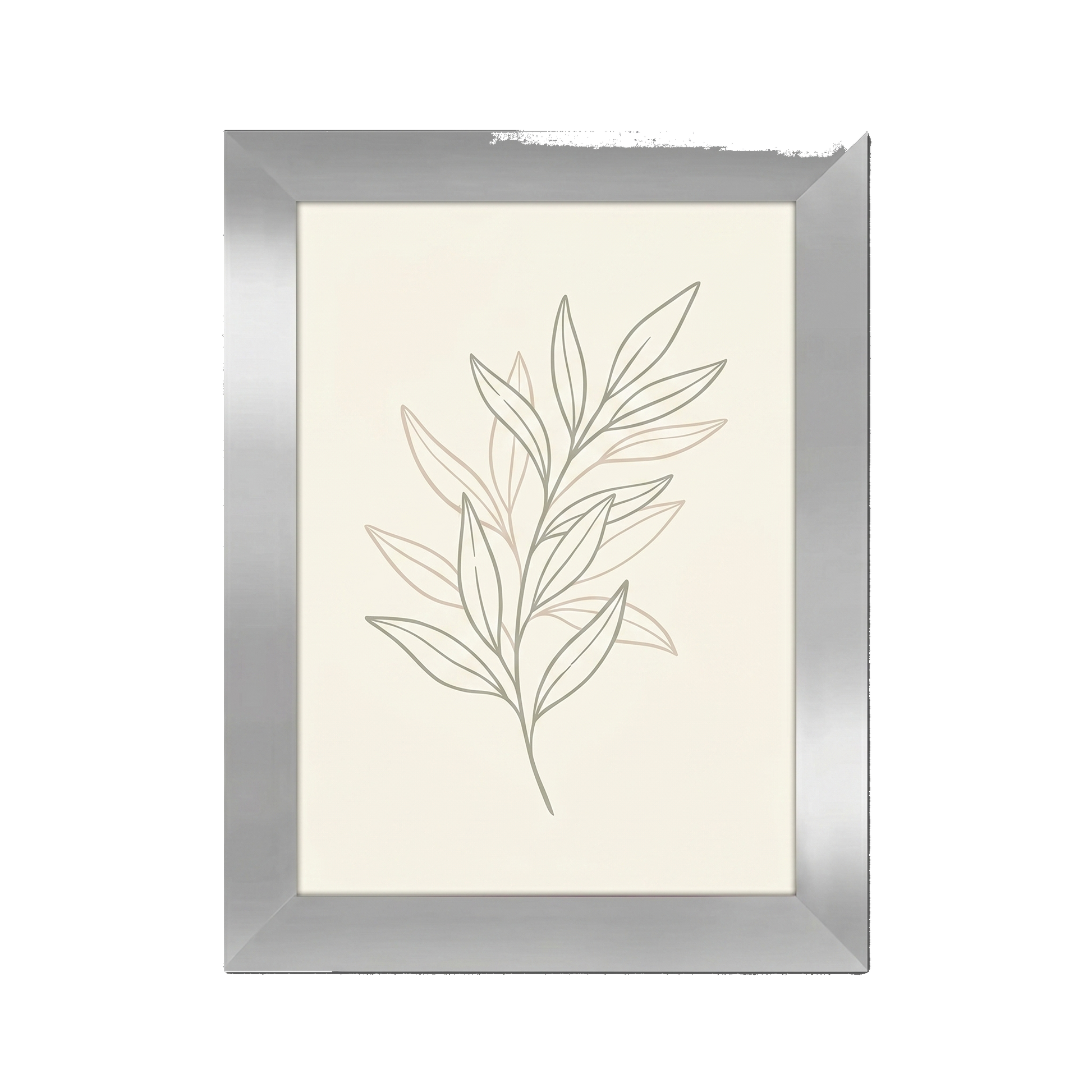 Americanflat A-Size Picture Frame Silver