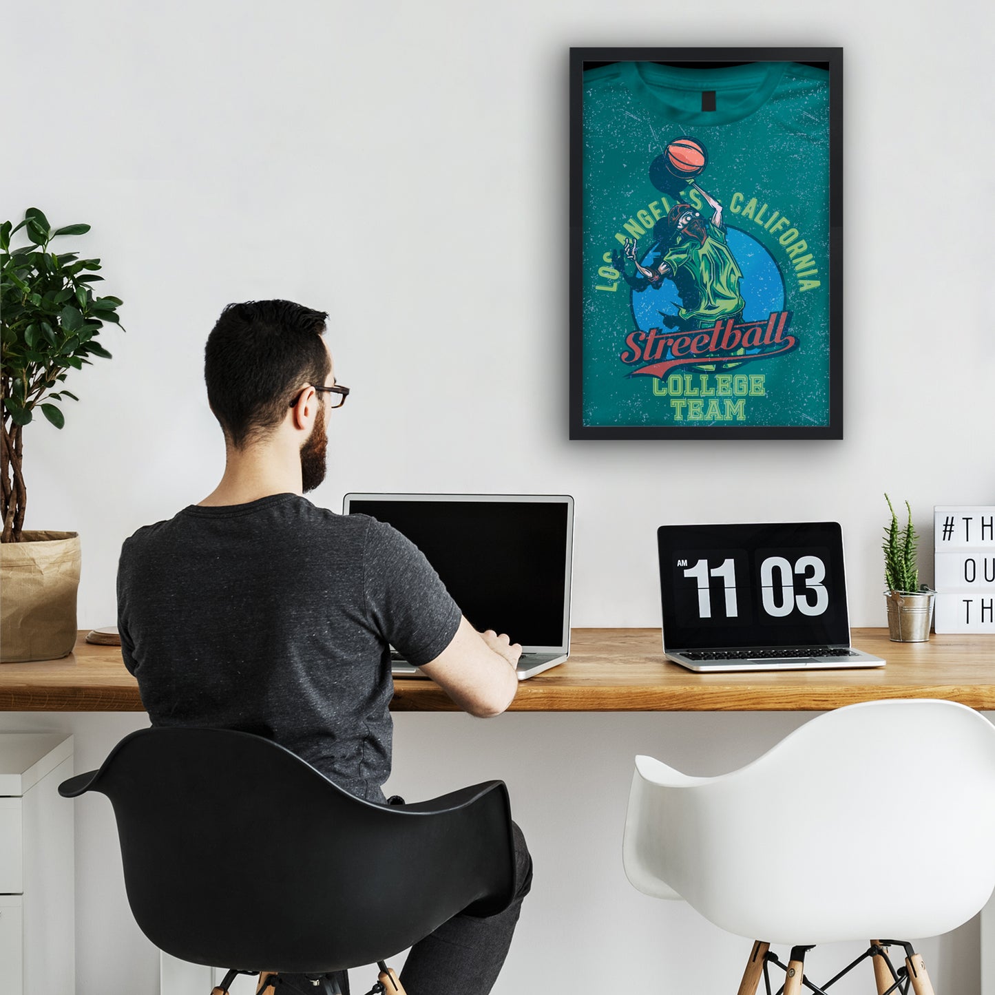 Black | T-Shirt Frame | Folding Insert Without Mat – Americanflat