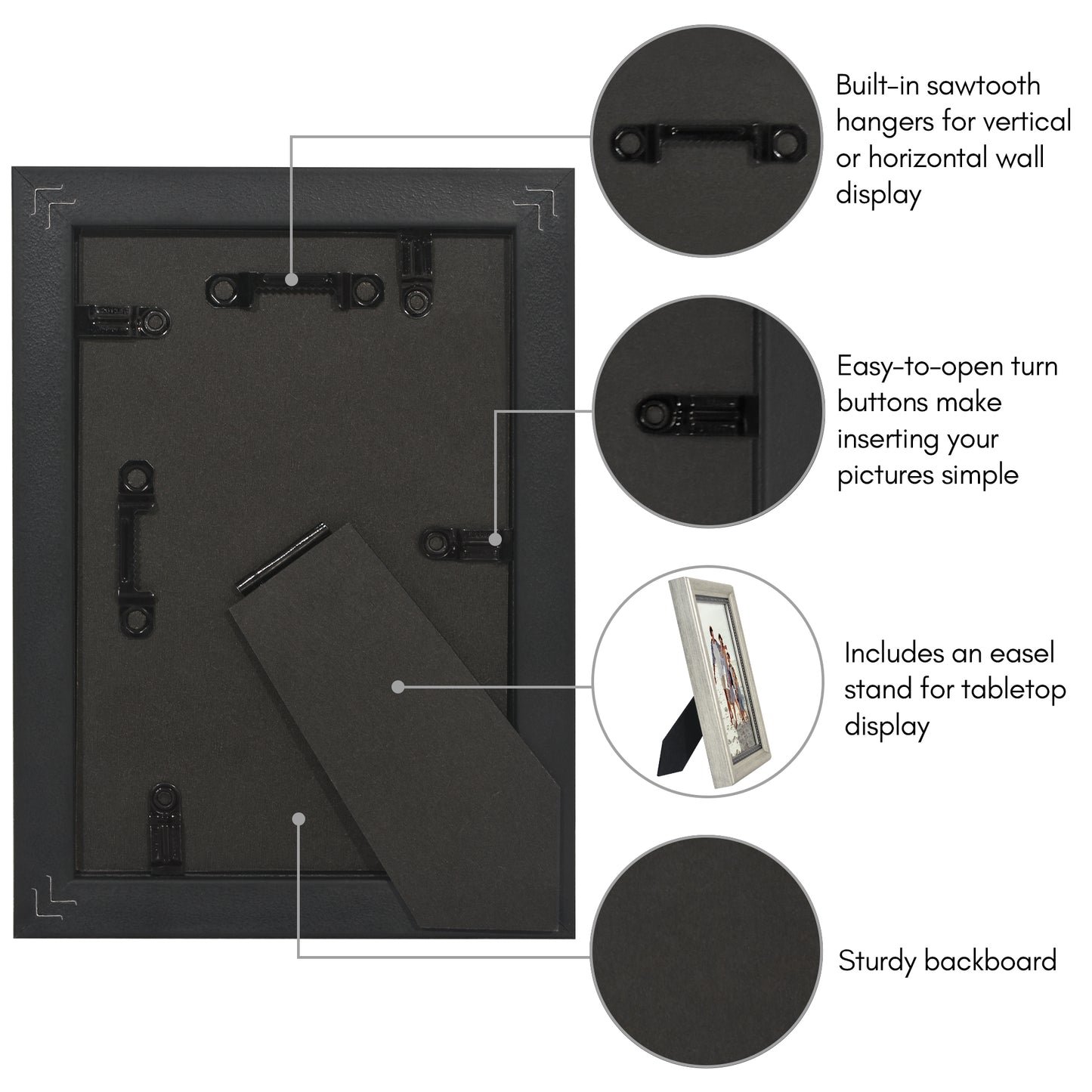 Vintage Picture Frame | Heirloom Style Without Mat – Americanflat