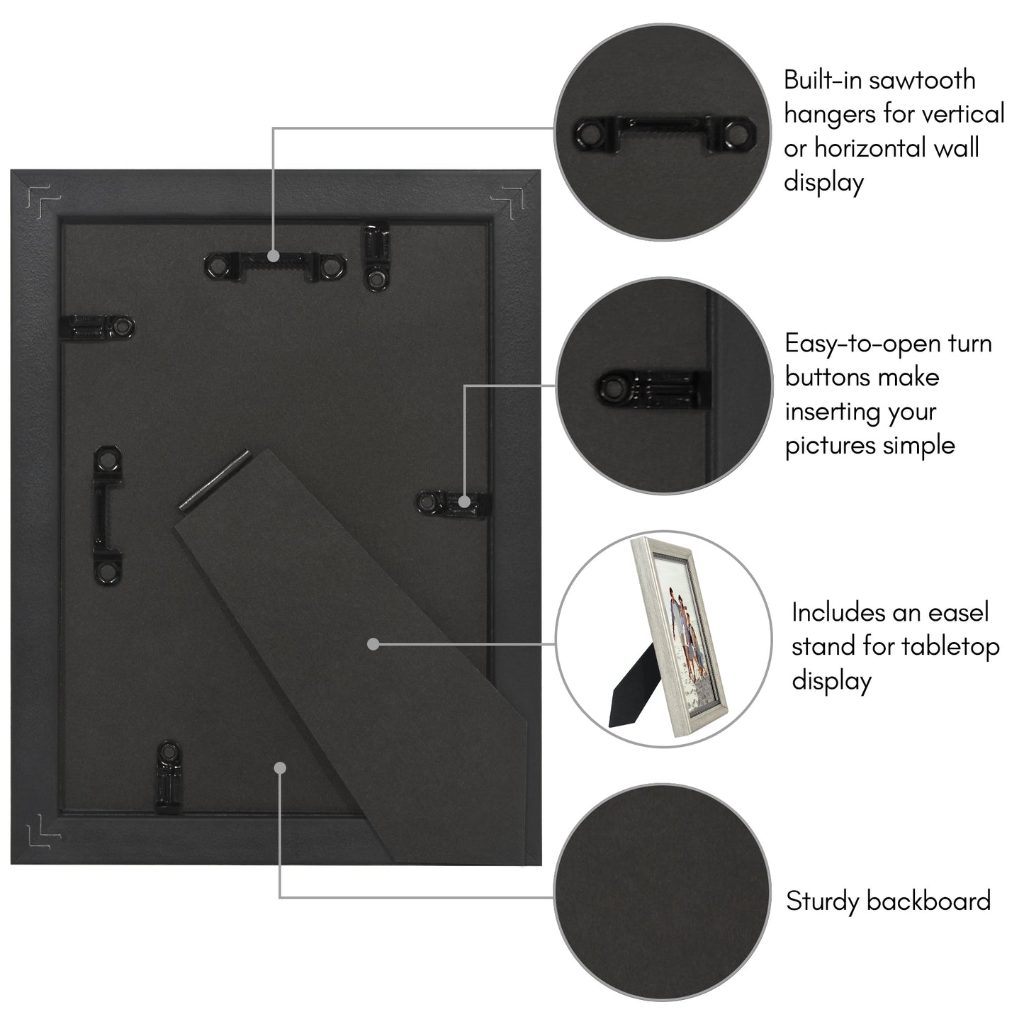 Vintage Picture Frame | Heirloom Style Without Mat – Americanflat