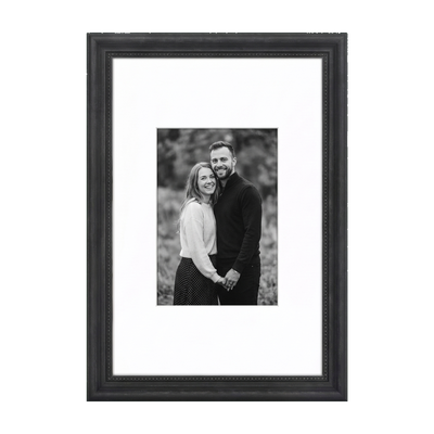 Heirloom Picture Frame — 8x10 / Black / Vintage frame