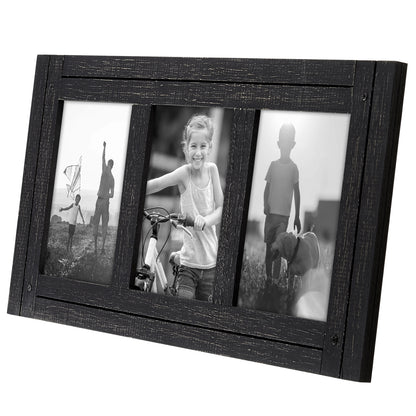 Rustic Picture Frame | Hampton Collection | Distressed Wood Molding | Modern