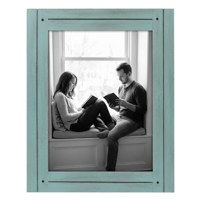 Hampton Picture Frame — 9x12 / Turquoise Blue