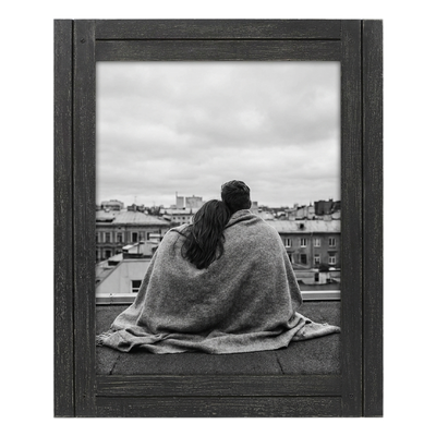 Hampton Picture Frame — 11x14 / Charcoal Black