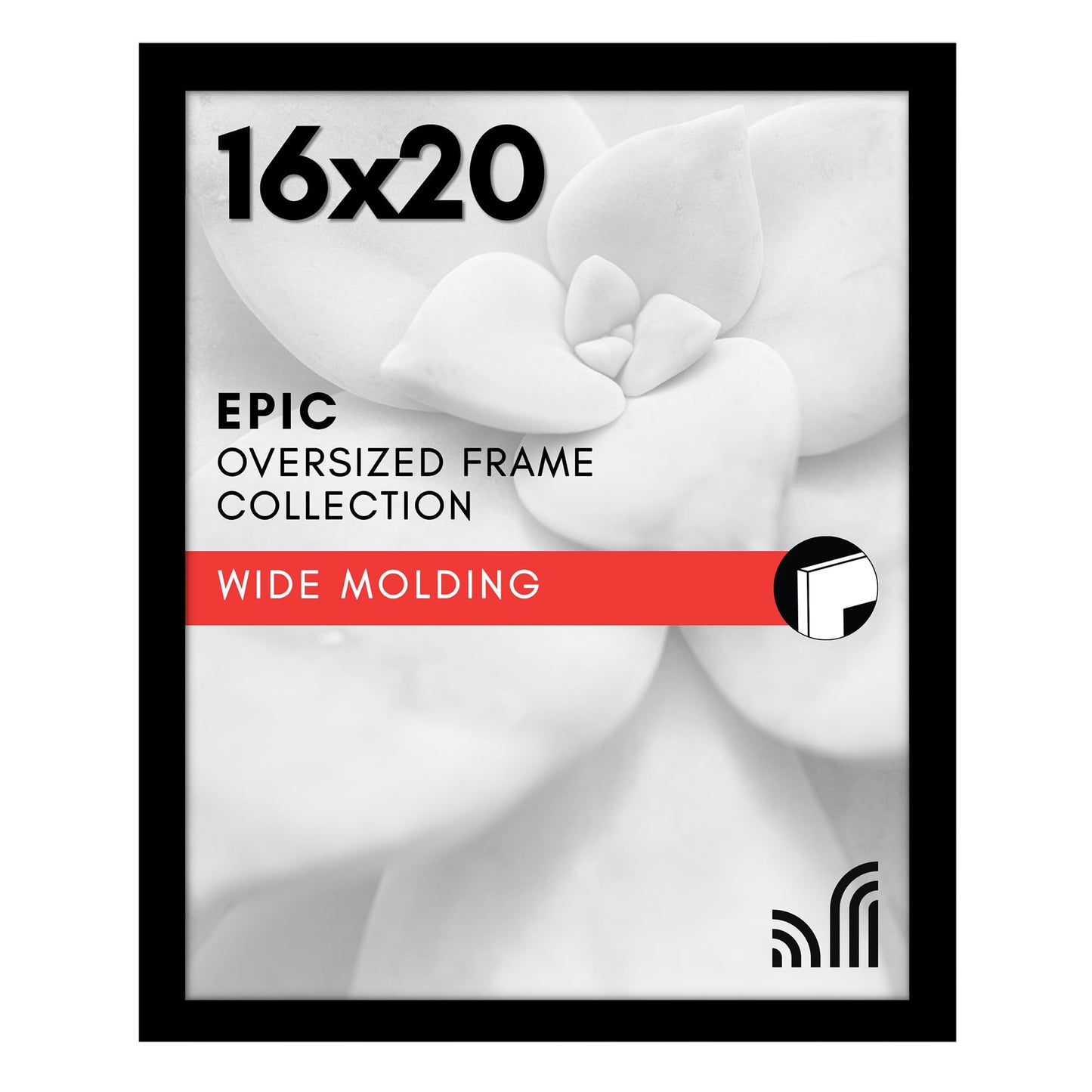 Gallery Poster Frame with Wood Grain Finish | Epic Collection
