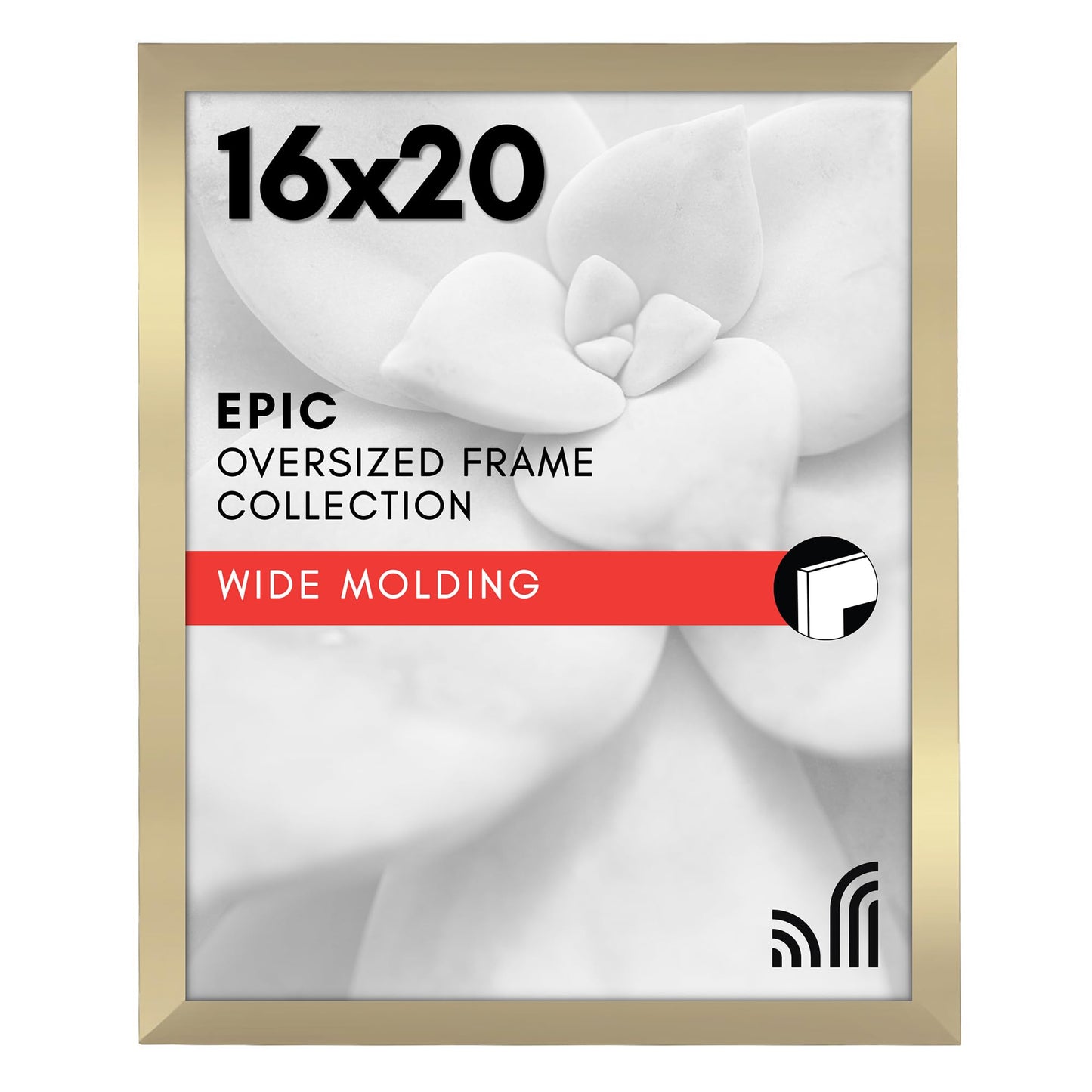 Gallery Poster Frame with Wood Grain Finish | Epic Collection