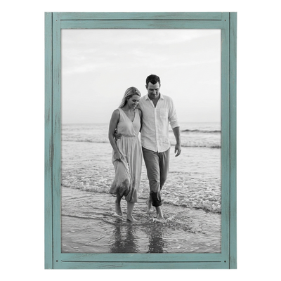 Hampton Picture Frame — 18x24 / Turquoise Blue
