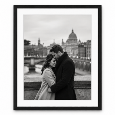 Epic Matted Poster Frame — 28x34 / Black / 24x30