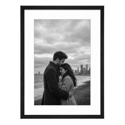 Epic Matted Poster Frame — 28x40 / Black / 24x36