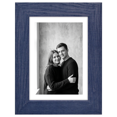 Hudson Picture Frame — 5x7 / Blue / 4x6