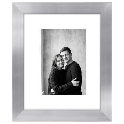 Hudson Picture Frame — 8x10 / Silver / 5x7