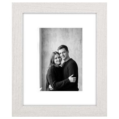 Hudson Picture Frame — 8x10 / White / 5x7