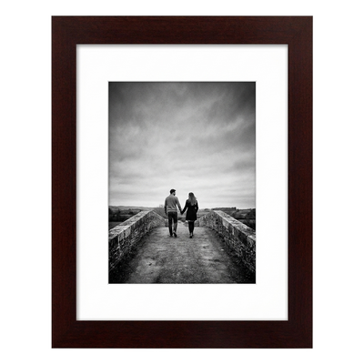 Hudson Picture Frame — 9x11 / Mahogany / 6x8