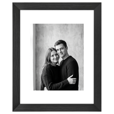 Hudson Picture Frame — 11x14 / Black / 8x10