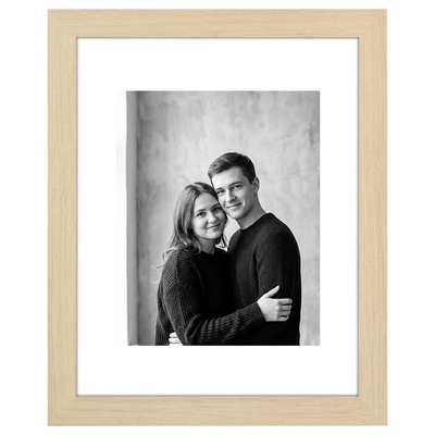 Hudson Picture Frame — 11x14 / Natural Oak / 8x10