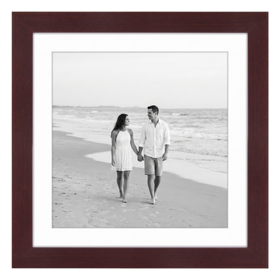 Hudson Picture Frame — 12x12 / Mahogany / 10x10