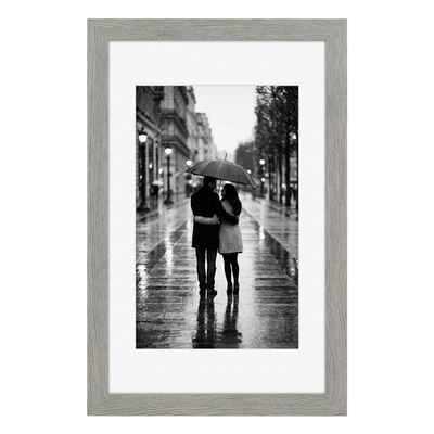 Hudson Picture Frame — 12x18 / Grey Wood / 11x17