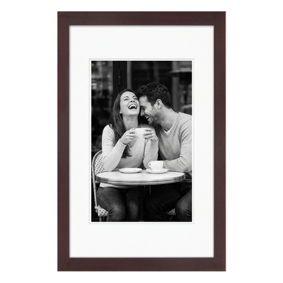 Hudson Picture Frame — 12x18 / Mahogany / 11x17