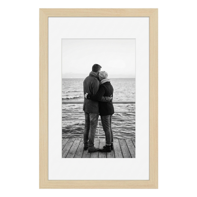 Hudson Picture Frame — 12x18 / Natural Oak / 11x17
