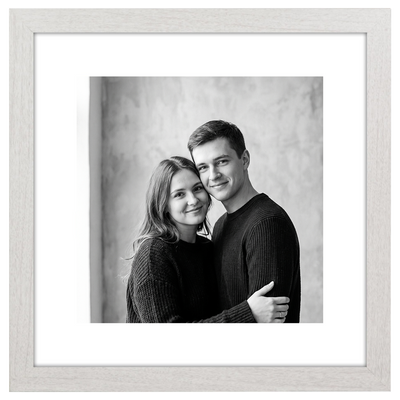 Hudson Picture Frame — 16x16 / White / 12x12