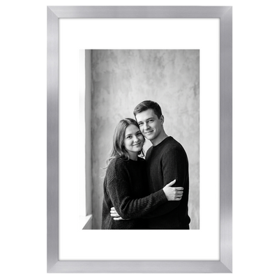 Hudson Picture Frame — 16x24 / Silver / 12x18