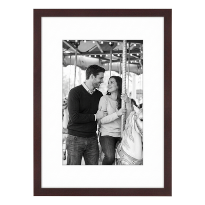 Hudson Picture Frame — 18x24 / Mahogany / 12x18