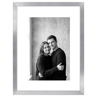 Hudson Picture Frame — 18x24 / Silver / 12x18