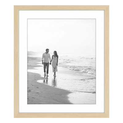 Hudson Picture Frame — 20x24 / Natural Oak / 16x20