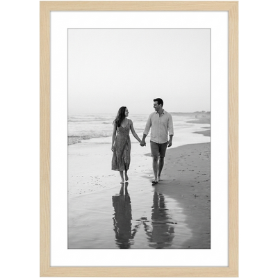 Hudson Picture Frame — 20x28 / Natural Oak / 16x24