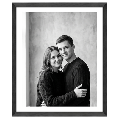 Hudson Picture Frame — 28x34 / Black / 24x30