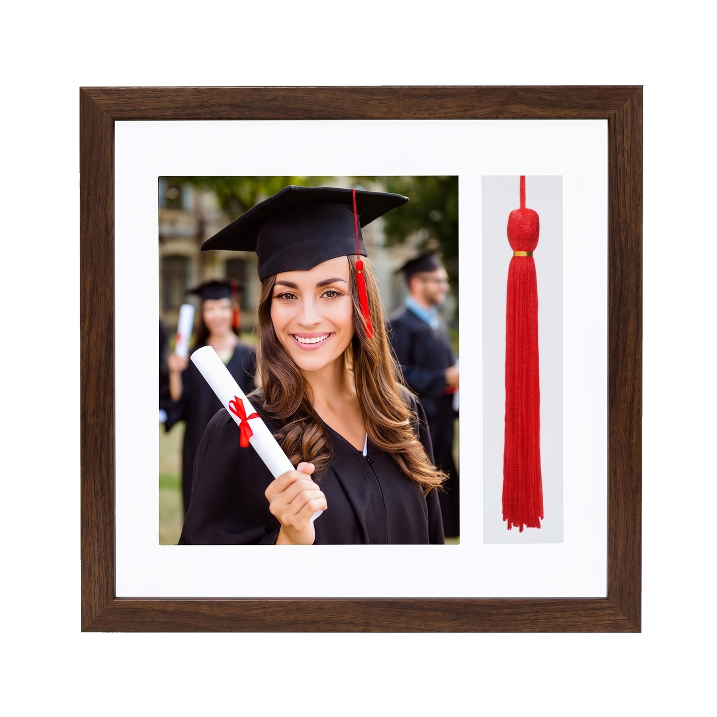Legacy Unmatted Document Frame Walnut