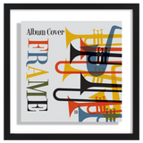 16.5x16.5 album cover frame