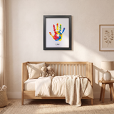 DIY Handprint Kit nursery single 11x14 frame no mat