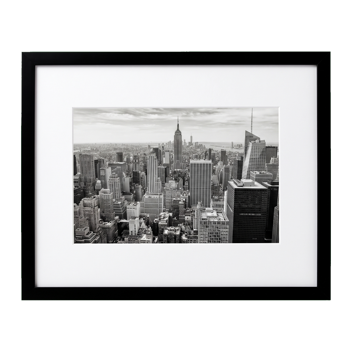Streamline black frame