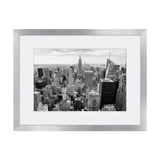 Streamline silver frame