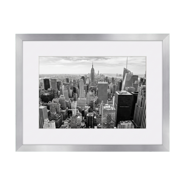 Streamline silver frame