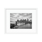 Streamline white frame