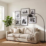 Streamline matted frame lifestyle gallery wall