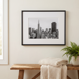 Streamline matted frame single