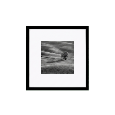 Streamline Matted Picture Frame — 14x14 with 4x6 Black Mat / Black / 1 Pack