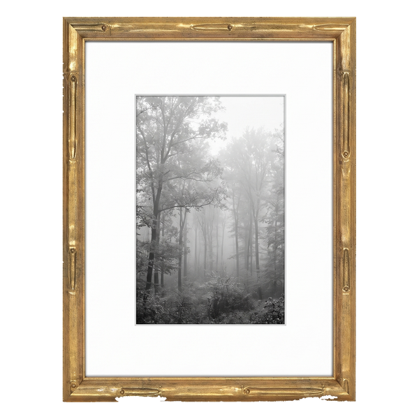 Bamboo Gold Frame Matted