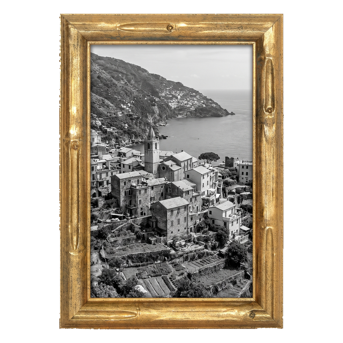 Bamboo Gold Frame Unmatted