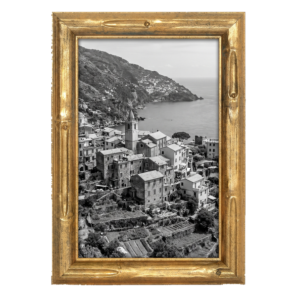 Bamboo Gold Frame Unmatted
