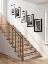 Signature Float lifestyle - staircase gallery wall